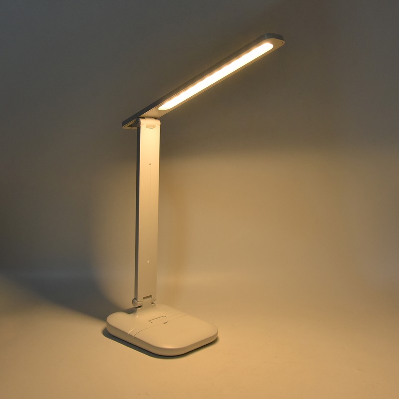 Folding Desk Lamp 3 Light Source USB Internal Battery Rechargeable