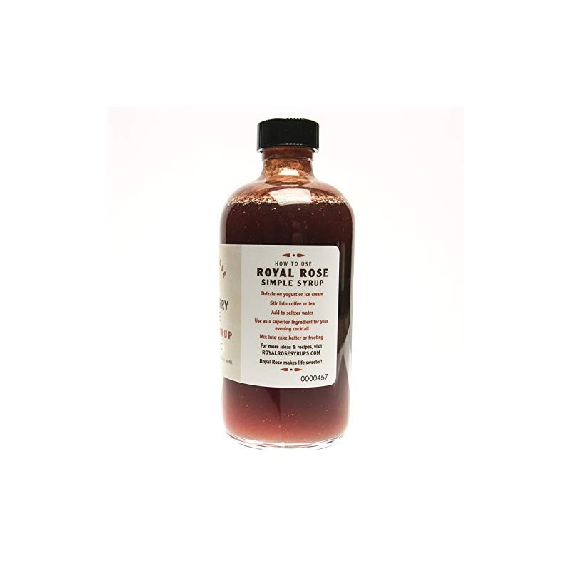 Royal Rose Organic Cranberry Spice Syrup, 8 oz