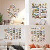 MOVEONSTEP Hanging Photo Display for Wall with 36 Clips, Picture
