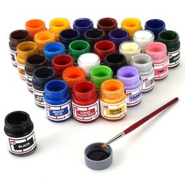 IPP Enamel Color Model Paints Plastic Models Gundam Gunpla Tanks Airplanes Figures Beads Painting Props Painting Tools / 아이피피 에나멜 컬러 모형 도료 프라모델 건담 건프라 전차 비행기 피규어 비즈 색칠 소품 페인팅 도구
