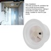 Solar Powered Vent Fan with Mounting Screws Ceiling Exhaust Ventilation