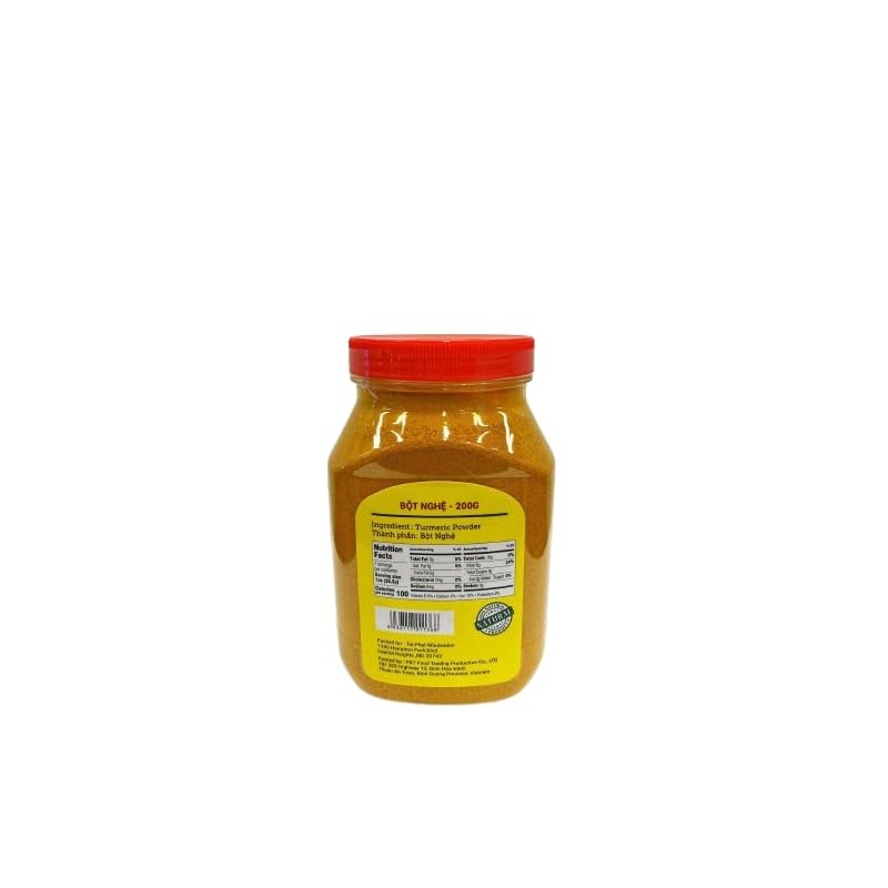 Three Golden Coins Premium Quality Turmeric Powder -Bot Nghe- 7oz