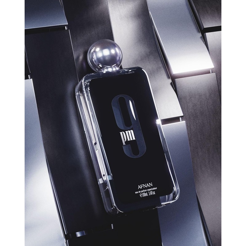 Afnan 9 PM For Men Eau De Parfum, 3.4 Fl.