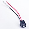 DECKBU 2 Pin Way Auto Connector ABS Sensor Plug Press