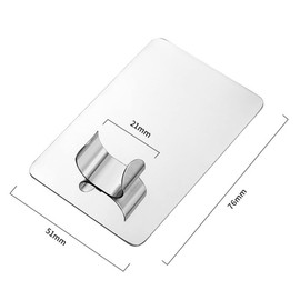 Minkissy 2sets Professional Nail Art Palette Mixing Pallet Set Nail Paint Tools Stainless Steel Art Palette for Diy Makeup 2pcs*2