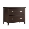 Sauder Summit Station 2-Drawer Lateral File Cabinet, Cinnamon Cherry Finish