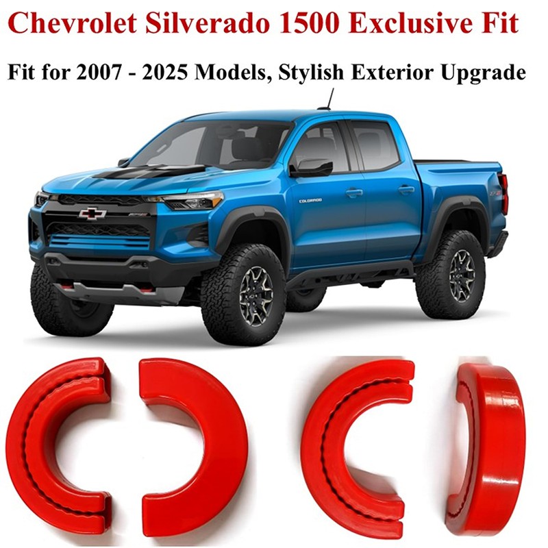 LYHCETVEX Tow Hook Covers for Silverado 1500 2007-2025, Custom Front