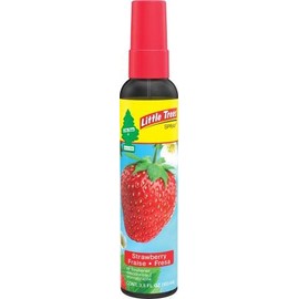 Little Trees UPS-06312 Strawberry Automotive Air Freshener | Spray, 3.5 oz