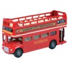 London Double Decker Bus Open Top, Red - Motormax 76008