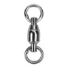 40 x Durable Stainless Steel Fishing Swivel Snap Connectors Lure