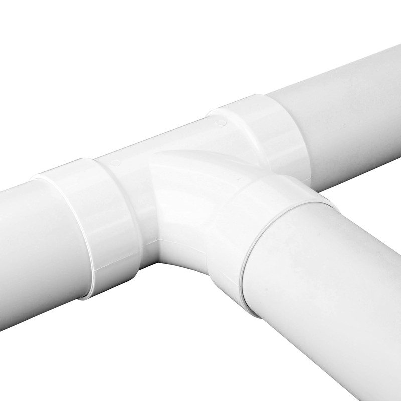 NDS 4P09 3-Way PVC Sanitary Tee Hub Solvent Weld Fitting,