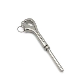 JingYi JY-Marine Pelican Hooks Quick Release Shackle Stainless Steel 316 Marine Grade Sailing Boat Yacht,Fits 5/32" Stainless Steel Wire Rope Cable