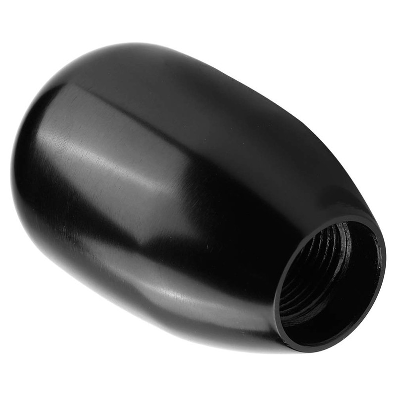 EVGATSAUTO Universal Car 6-Speed Gear Knob with Gear Lever Black