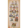 Sunny Town Gallery Wall Scroll Shingen 13 Buddha Tanaka Hiroon