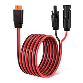 ELFCULB 10AWG Solar to XT60i Charging Cable Solar Panel Extention Cable for Portable Power Station River 600 Solar Generator Battery Pack(10FT)