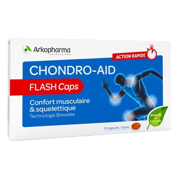 Arkopharma Chondro-Aid Flash Caps 10 capsules