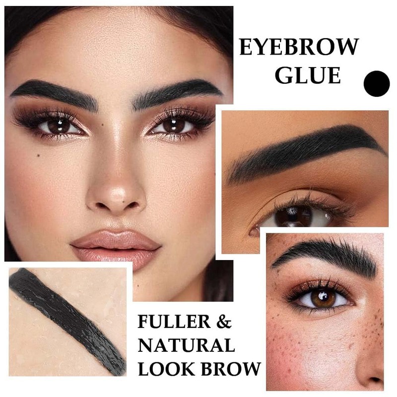 Gel para cejas, Kit de tinte para cejas marrones, Kit