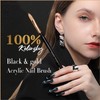 Acrylic Brush for Nails Aokitec 100% Sable Kolinsky Nail Brush