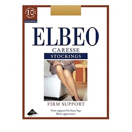 Elbeo Caresse Firm Support Stockings - Medium - Haze