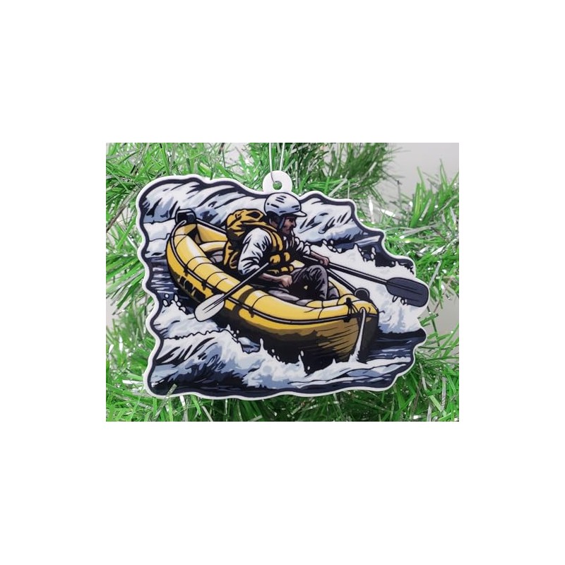 Whitewater Rafting Ornament