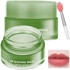 Mascarilla Labios, Mascarilla Labios Noche, Bálsamo Labial Exfoliante Labial para Labios Secos Agrietados y Partidos, , Reduce las Líneas de los Labios