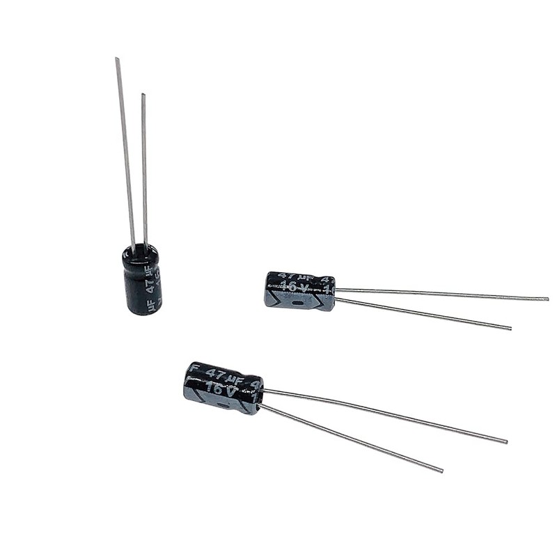 PENGLIN 20pcs Electrolytic Capacitors Aluminum Electrolytic Capacitors 16V 47UF 105℃