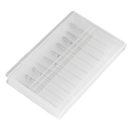 minkissy 5pc Tungsten Steel Nail Grinding Cuticle Clean Drill for Nail Art Tools Manicure Kit for Salon