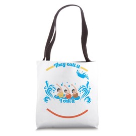 I Call It Synchronized Splashing - Water Aerobics For Women Tote Bag