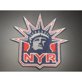 New York Rangers (NYR)  Iron On Embroidered Patch