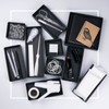 yamapac SHIKI® Drawer Clean Organizer, Shallow Type, Black x Black,