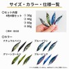 メタルジグ ベイトフィッシュ 4個セット ジギングルアー 夜光 ホログラム リアル造形 30g 40g 60g