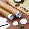 Feifeiya 4 Pack Mailing Tube 4" x 35", 3" x