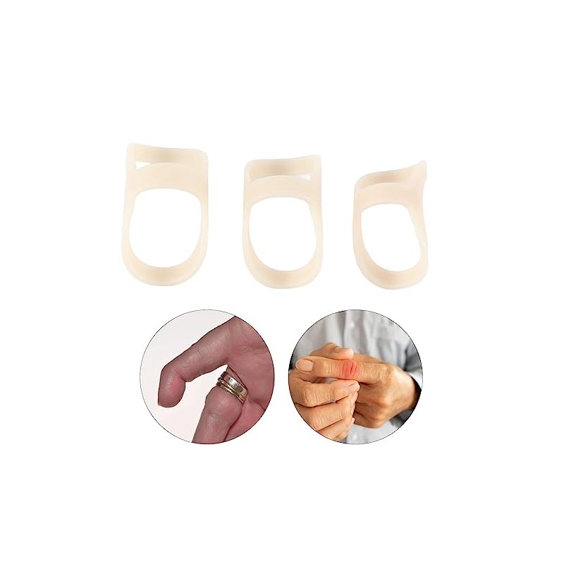 FéRula de PláStico para Dedos, 3 Uds., Protector de Apoyo