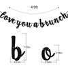 Love You A Brunch Banner, Bridal Shower Engagement Birthday Party