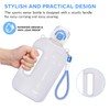 Darryy Leak-Proof Drinking Bottle, Gym, Flat Water Bottle, 750 ml,