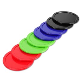 2.5 Inch Hockey Pucks, 8 Pcs Air Hockey Pucks Set Durable Puck for Air Hockeys Table