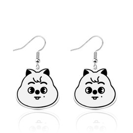 Stay Earrings Stay Merch Stay Fan Gift Stay Animal Charms Earrings (Bear)
