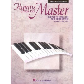 Hymns for the Master Piano Accompaniment - no CD Instrumental Book 000841239