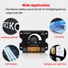 LED Light Strip Dimmer,DC 12V-24V 30A PWM Dimming Controller,Dimmer Knob