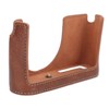PU Leather Camera Half Case for Leica Q Half Body