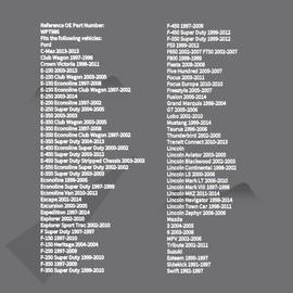 Paquete de 8 conectores de módulo de bobina de encendido WPT986 compatible con motor modular de 6.8 L V10 Triton de repuesto WPT986
