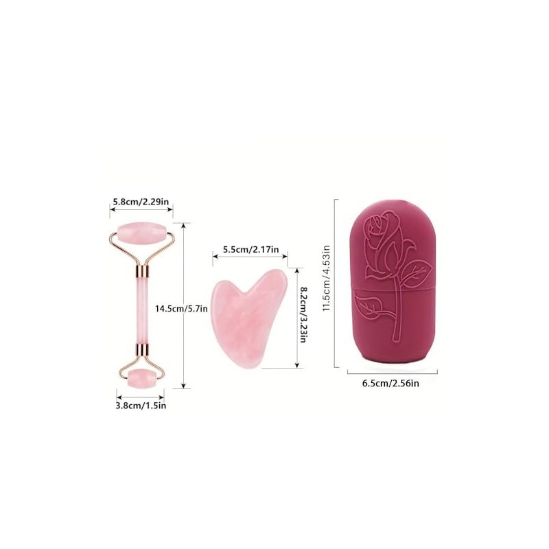 Face Ice Compress Scraping Gift Box, Usted puede dar masaje