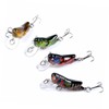 Kisangel 4pcs Simulation Fishing Baits Realistic Lure for Crucian Carp