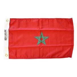 Morocco - 12 in x 18 in Nylon World Flag