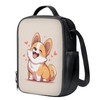 Flashideas Cute Corgi Kids Backpack Set of 3 School Backpack