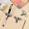 Kioiner 3 Pcs 3 Holes Pen Holders with Pocket Clip,