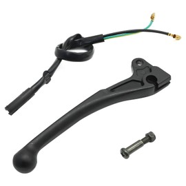 Laffoonparts Left Brake Lever Fit Kit, Replacement for Chinese Scooter Moped Parts Roketa, Jonway, Taotao, GY6 50cc 125cc 150cc 139QMB 157Q