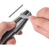 Grey 3 in 1 Eyebrow Pencil Sharpener, Duckbill-Shape Eyebrow Sharpener