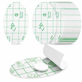 Jusyde Pack of 60 Waterproof Shower Ear Patches 8.1 x 5.3 cm