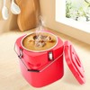 DNYSYSJ Insulated Food Bucket, 304 Stainless Steel Commercial Soup Container,